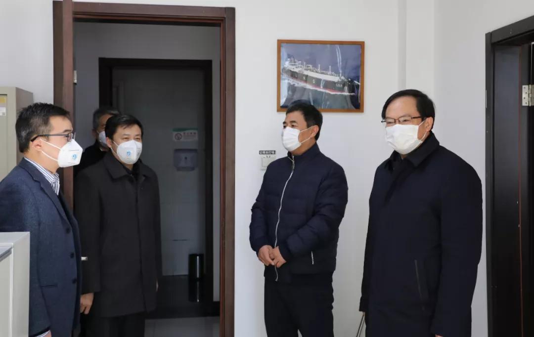 杨金成到长城电子、综合院检查指导疫情防控和复工复产工作